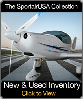Photo with link to the SportairUSA Collection of new and used aircraft inventory.